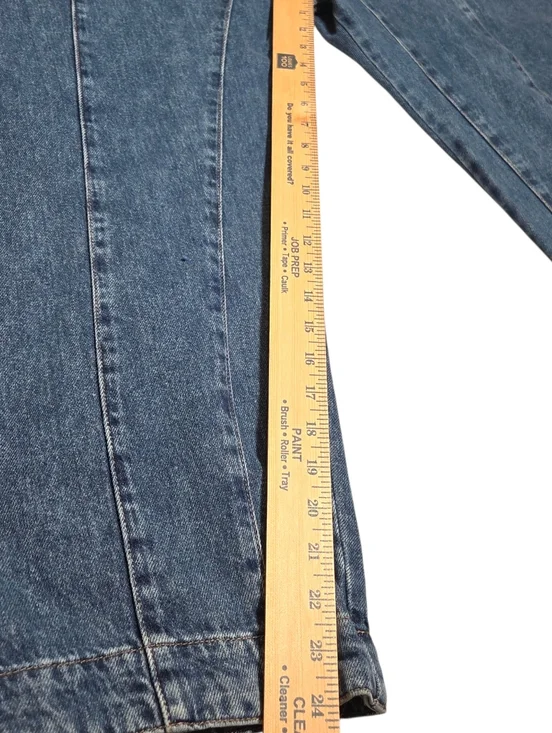 Free People High Roller Jumpsuit Sapphire Blue Slouchy Relaxed Cotton Large NWT - Picture 9 of 13